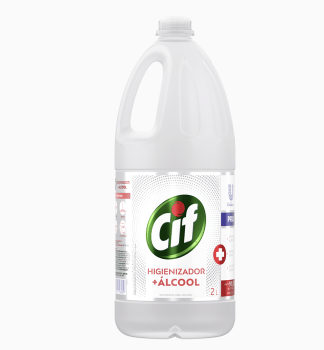 CIF Higienizador + Alcool 2 Litros 